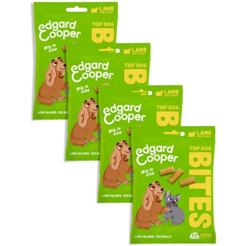 4x Edgard&Cooper Adult Bite L Lam&Kalkoen 50 gr