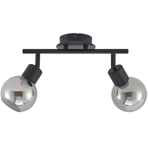 Lindby - Eridia 2 Plafondlamp Black