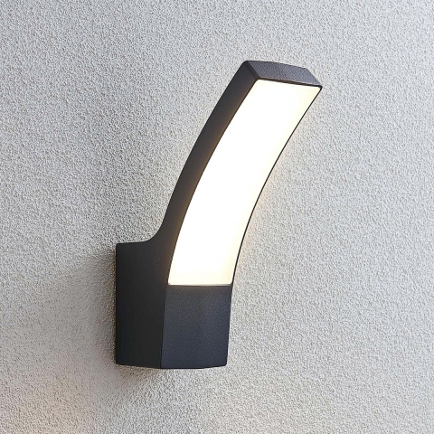 Lindby - Ilvita Buiten Wandlamp Anthracite