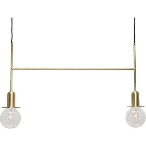 Hübsch - Twice Hanglamp Brass