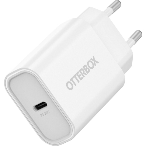 Otterbox Standard EU USB C USB-oplader 20 W 1x USB-C Wit Binnen