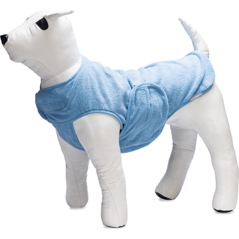 Beeztees Aras - Hondenbadjas - Blauw - 32 cm