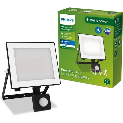 Philips LED Lois 929004642401 LED-buitenschijnwerper met bewegingsmelder 30 W Warmwit