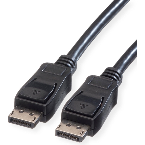 VALUE DisplayPort kabel, DP M/M, zwart, 3 m