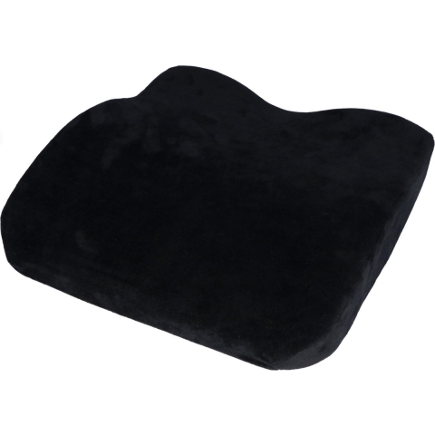 Carpoint - Zitkussen - Memory foam - Zwart - 39x39cm