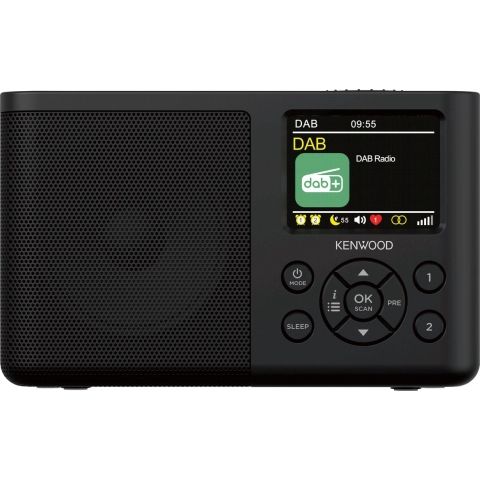 Kenwood CR-M33DAB Radio DAB+, FM DAB+, FM Zwart