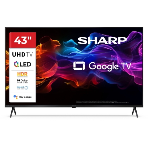 Sharp Aquos 43HP5265 - 43 inch 4K UHD QLED - Google TV Dolby Vision