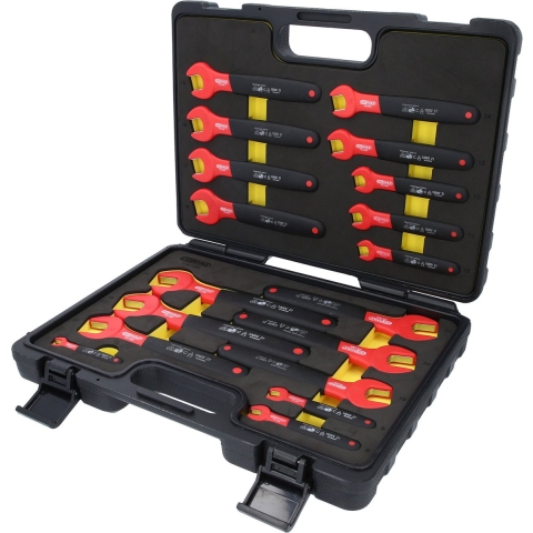 Steeksleutelset met isolatie, 18-delig KS Tools 118.1500