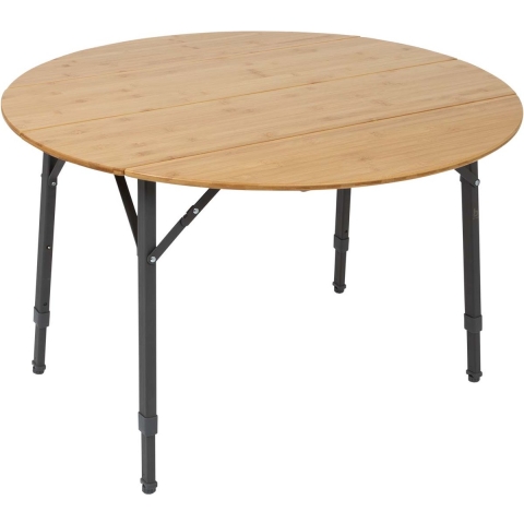 Bo-Camp Poundbury - Ronde Bamboe Tafel -Ø 90 cm - Verstelbaar