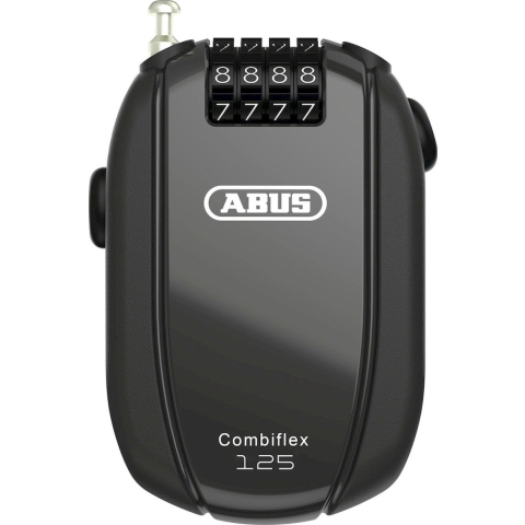 Abus Combiflex Trip 125 - Kabelslot - Sleutelloze veiligheid - Zwart