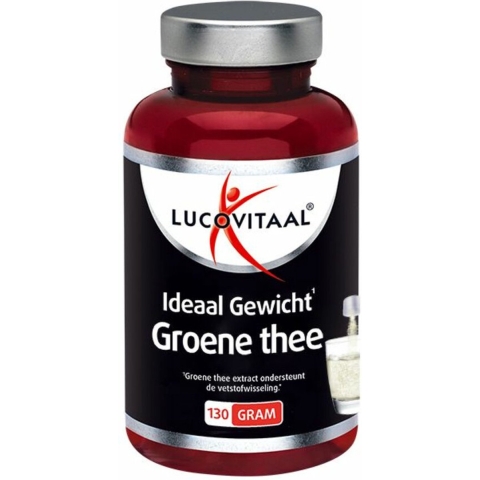 3x Lucovitaal Groene Thee Ideaal Gewicht Poeder 130 gr