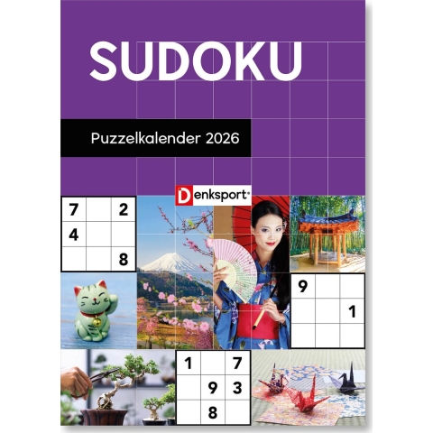 Sudoku puzzelkalender 2026