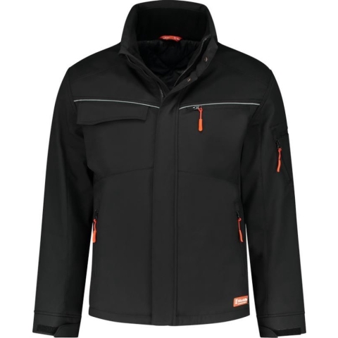 Workman 2536 Softshell Jacket Winter - Zwart - XS
