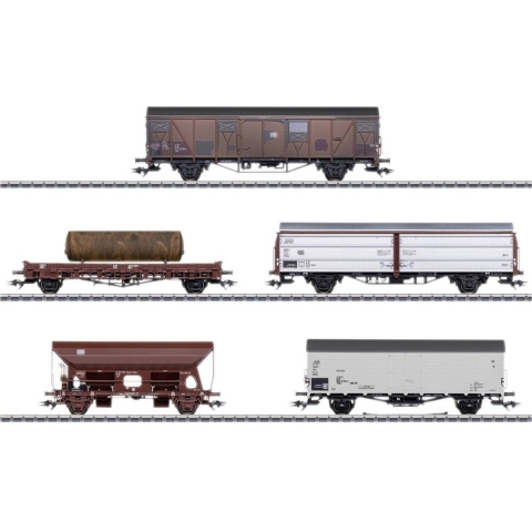 Märklin 47371 H0 5-delige goederenwagen-set BR193 van de DB
