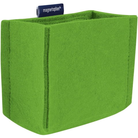 magnetoplan magnetoTray MEDIUM 1227705 Penhouder magnetisch (b x h x d) 130 x 100 x 60 mm Groen