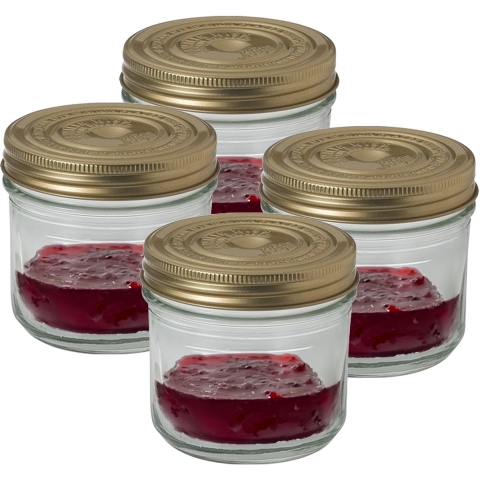 Weckpot/inmaakpot - Set van 12x stuks - met schroefdeksel - 500 ml - Le Parfait -