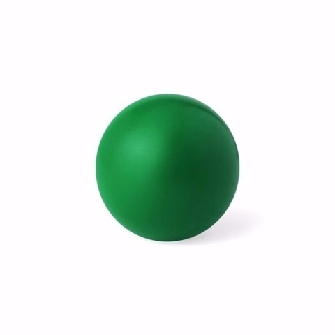 10 groene anti stressballetjes 6 cm -