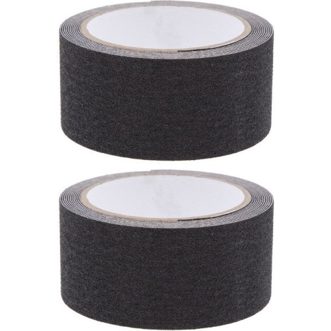 Anti-slip Tape - 2x rol - zwart - 50 mm x 5 m - Antislip -
