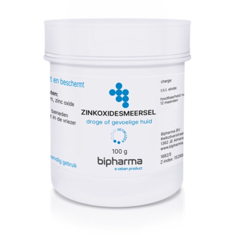 2x Bipharma Zinkoxidesmeersel Zinkolie 100 gr