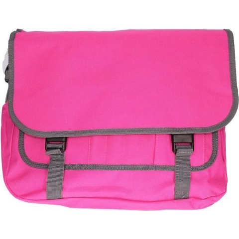 Schoudertas/Messenger bag - zwart - heren/dames - 41 x 31 x 12 cm -
