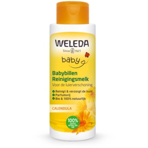 3x WELEDA Baby Calendula Liniment Reinigingsmelk 400 ml