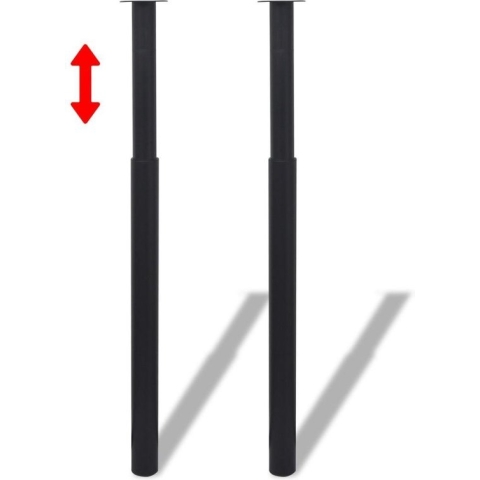 vidaXL-Tafelpoten-telescopisch-710-1100-mm-zwart-2-st