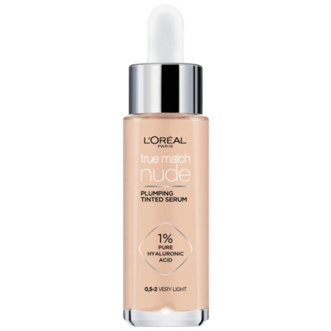 2x L'Oréal True Match Nude Getint Serum 0.5-2 Very Light 30 ml