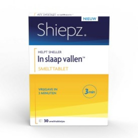 Gratis Verzending: 2x Shiepz In Slaap Vallen 30 smelttabletten