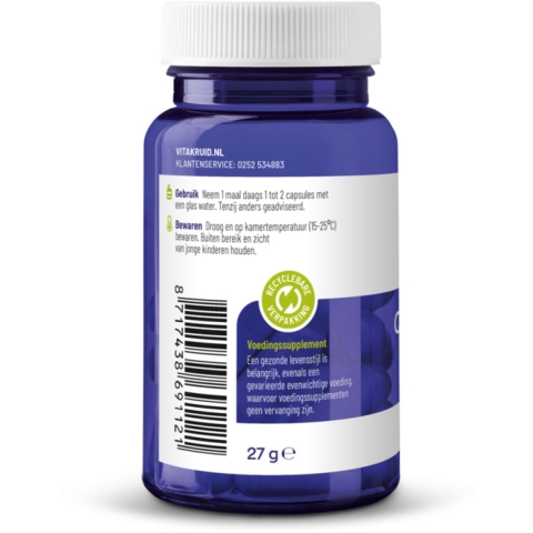 Gratis Verzending: 2x Vitakruid Q10 Ubiquinol&Omega3 60 capsules