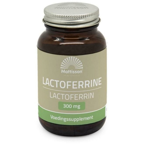 Gratis Verzending: 2x Mattisson Lactoferrine 300 mg 60 capsules