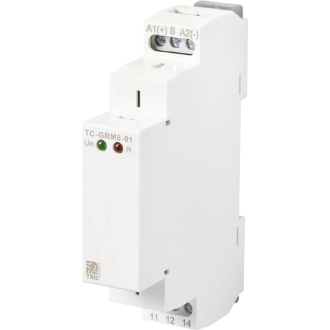 TRU COMPONENTS TC-GRM8-01 Schakelrelais DIN-rail 16 A 1 stuk(s)