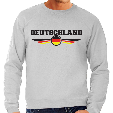 Duitsland / Deutschland landen sweater / trui grijs heren 2XL -