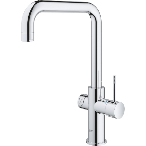 GROHE Red 3 in 1 Kokendwaterkraan - U-uitloop - 7L boiler - Met mengventiel– Chroom
