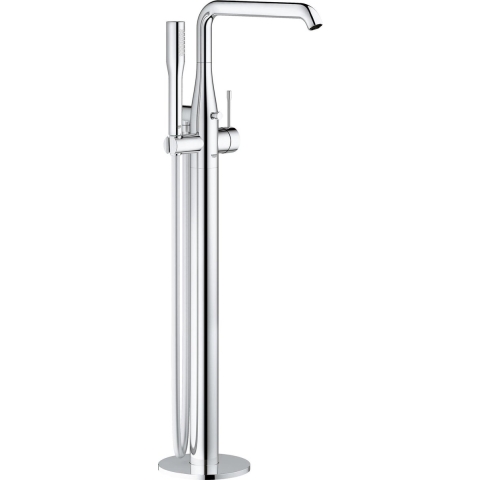 GROHE Essence New - Vrijstaande badkraan - Inclusief doucheset - Chroom
