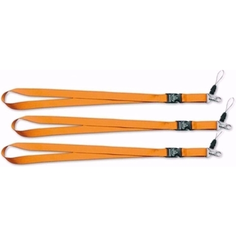 Keycords oranje 20 stuks -
