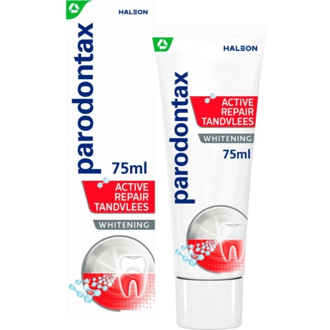 6x Parodontax Tandpasta Active Repair Tandvlees Whitening 75 ml