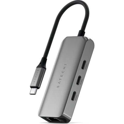 Satechi ST-H3C25EM USB-C dockingstation Geschikt voor merk (dockingstation): Apple MacBook, MacPro
