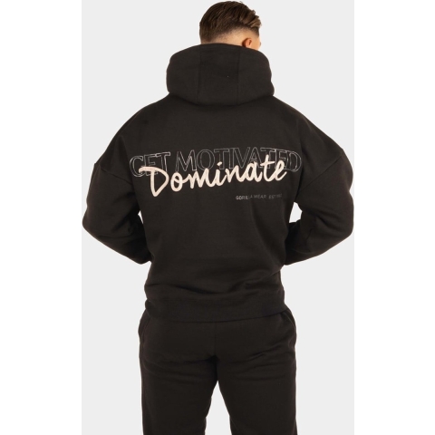 Gorilla Wear Jordan Oversized Hoodie - Zwart - 4XL