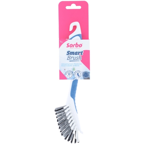 6x Sorbo Afwasborstel Smartbrush Blauw