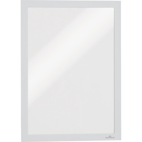 Durable 487202 DURAFRAME A4 - 4872 Infoframe, zelfklevend DIN A4 Wit (b x h) 236 mm x 322 mm 2 stuk(s)