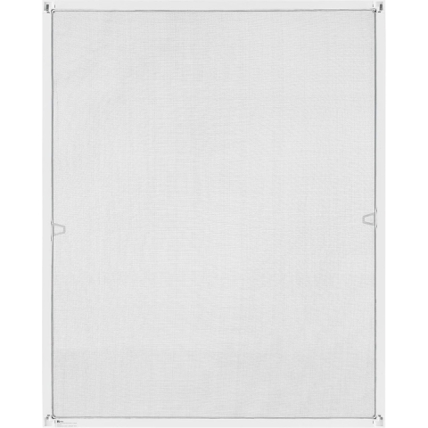 Juskys - Vliegenhor - 110 x 130 cm - Aluminium frame - Wit