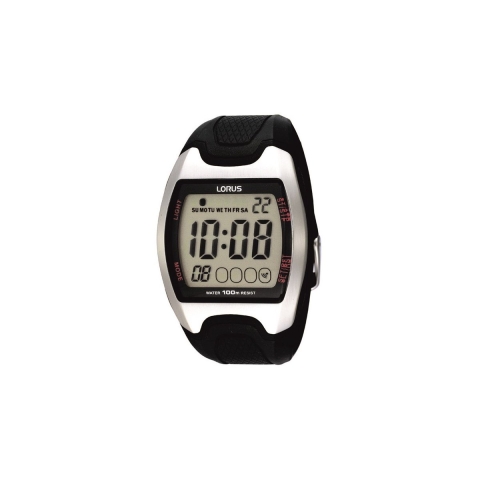 Lorus Polshorloge Kunststof Zwart 40 mm