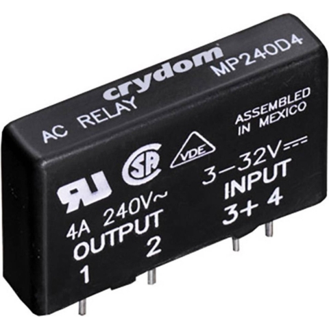 Crydom Halfgeleiderrelais MPDCD3 3 A Schakelspanning (max.): 60 V/DC 1 stuk(s)