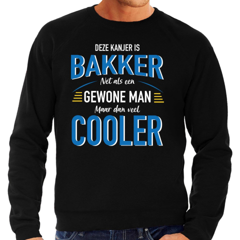Deze kanjer is Bakker cadeau sweater zwart voor heren XL (54) -