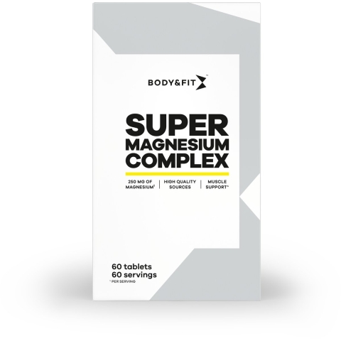 Gratis Verzending: Body&Fit Super Magnesium Complex 60 stuks