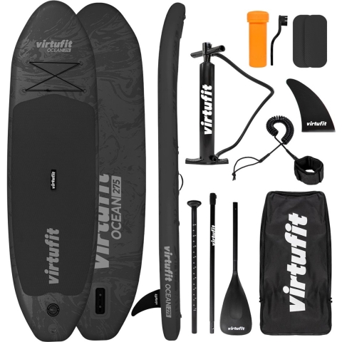 VirtuFit Supboard Ocean 275 - Zwart - Met accessoires en draagtas