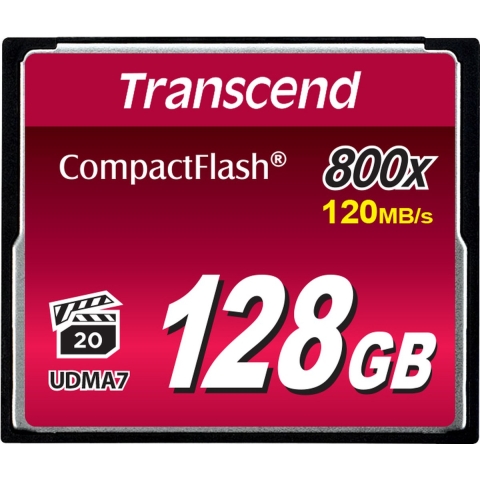 Transcend Premium 800x CF-kaart 128 GB
