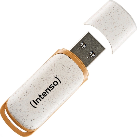 Intenso Green Line USB-stick 128 GB Beige, Bruin 3540491 USB-A 3.2 Gen 1