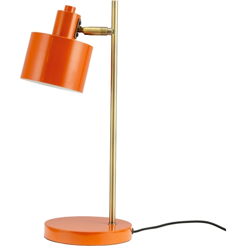 Dyberg Larsen - Ocean Tafellamp Orange/Brass DybergLarsen