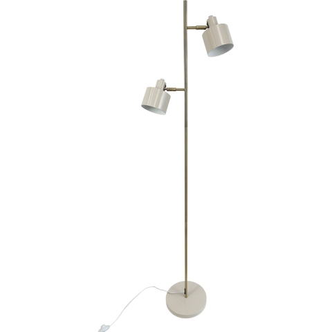 Dyberg Larsen - Ocean Vloerlamp Beige/Brass DybergLarsen